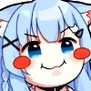 😏 Эмодзи «૮꒰ ｡っ -｡꒱ఎ ⃝ ⊹ ◜» для Telegram