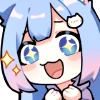 🤩 Эмодзи «૮꒰ ｡っ -｡꒱ఎ ⃝ ⊹ ◜» для Telegram