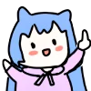 😠 Эмодзи «૮꒰ ｡っ -｡꒱ఎ ⃝ ⊹ ◜» для Telegram