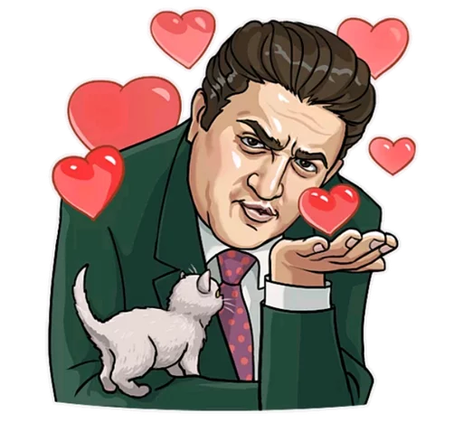 😘 Стикер «Феллини» для Telegram