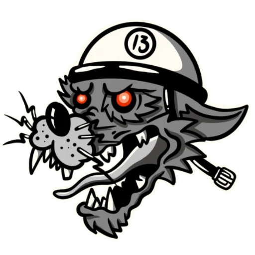 🐺 Стикер «Felusha» для Telegram