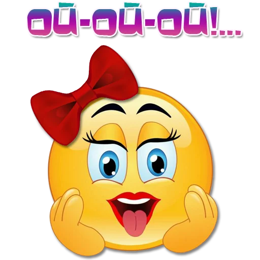 😱 Стикер «Женские эмоции» для Telegram
