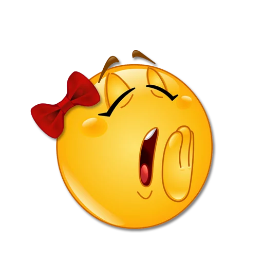 🥱 Стикер «Женские эмоции» для Telegram