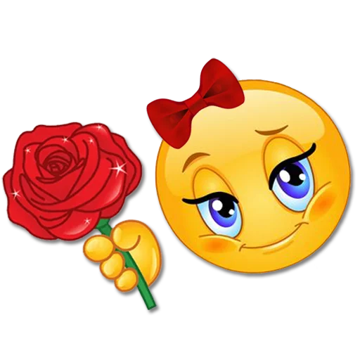 🌹 Стикер «Женские эмоции» для Telegram