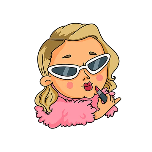💄 Стикер «Женский стендап Без Текста» для Telegram