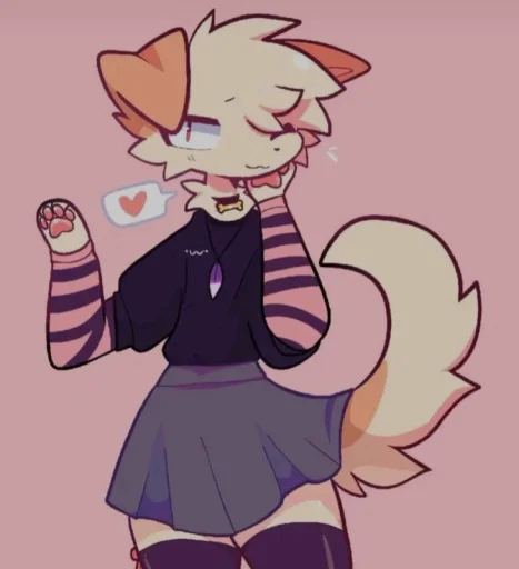 💝 Стикер «Фурряжки» для Telegram