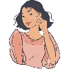 🌸 Эмодзи «Буквы и эмодзи с женскими штучками» для Telegram