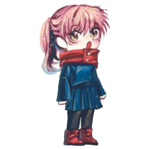 😮 Стикер «Fem Yuji» для Telegram