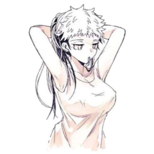 😔 Стикер «Fem Yuji» для Telegram