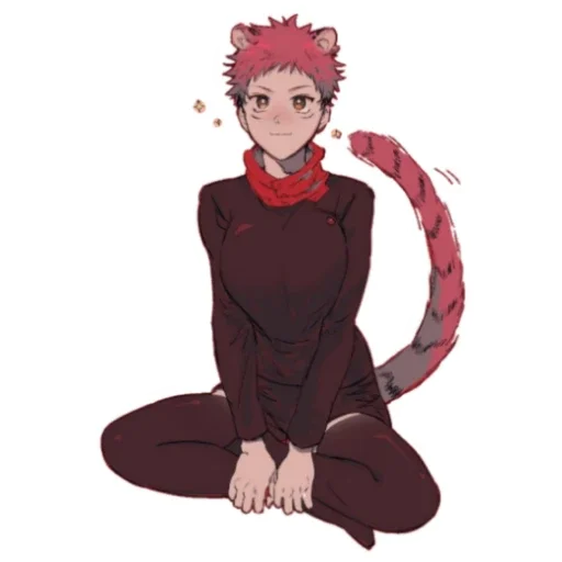 😸 Стикер «Fem Yuji» для Telegram
