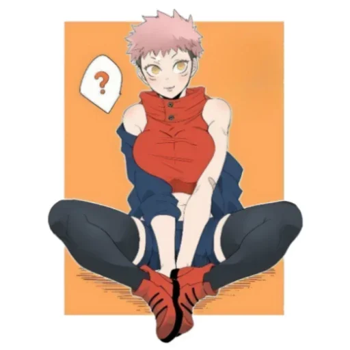 ❓ Стикер «Fem Yuji» для Telegram