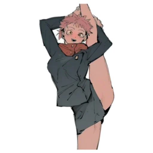 😝 Стикер «Fem Yuji» для Telegram