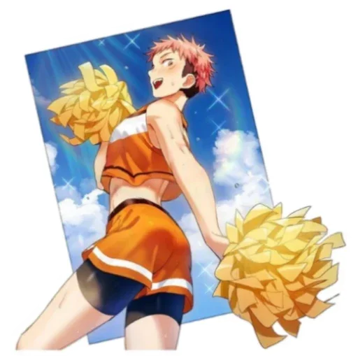 🎉 Стикер «Fem Yuji» для Telegram