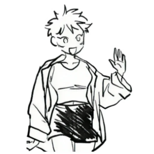 👋 Стикер «Fem Yuji» для Telegram
