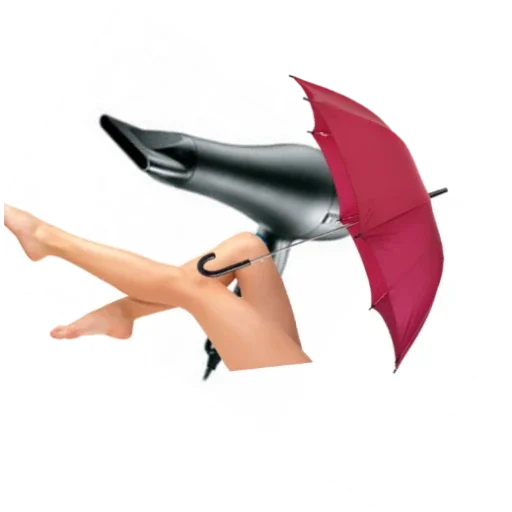 💀 Стикер «Фен hair dryer» для Telegram