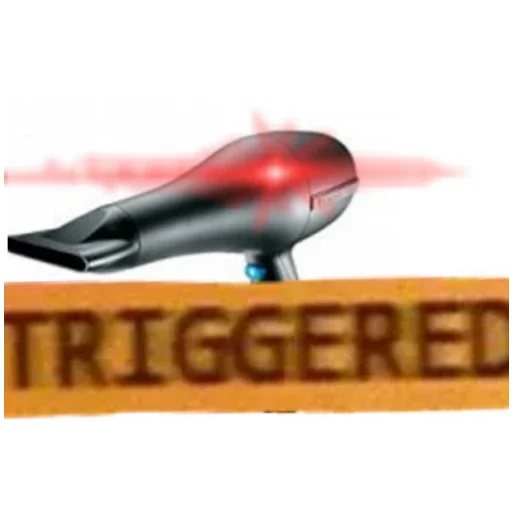 😡 Стикер «Фен hair dryer» для Telegram
