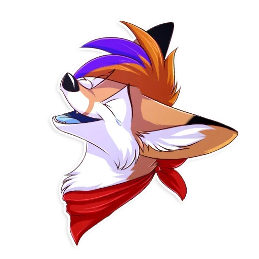 😓 Стикер «Fennec Art» для Telegram