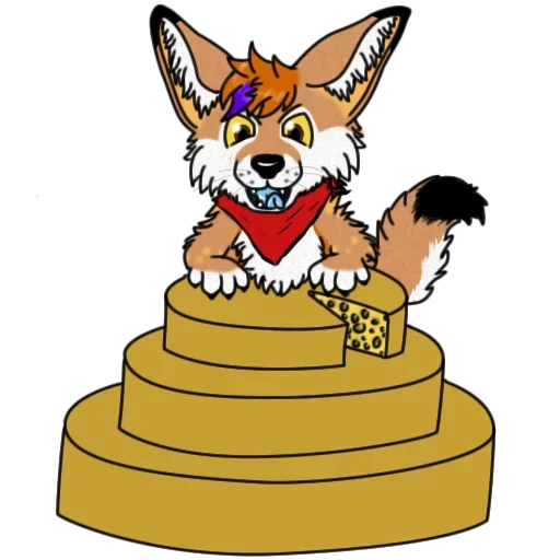 🥰 Стикер «Fennec Art» для Telegram