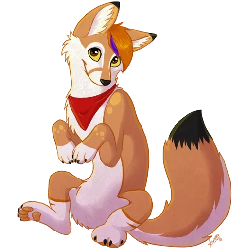 😐 Стикер «Fennec Art» для Telegram