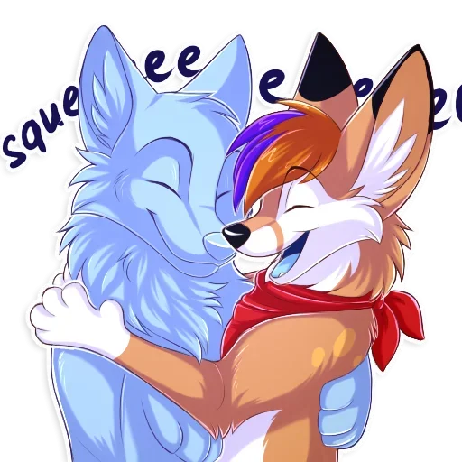 🥺 Стикер «Fennec Art» для Telegram