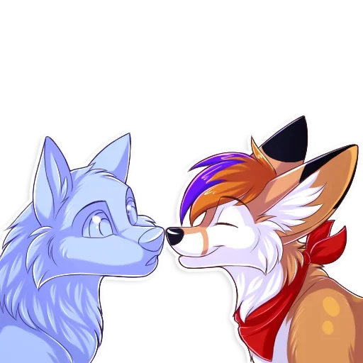 😑 Стикер «Fennec Art» для Telegram