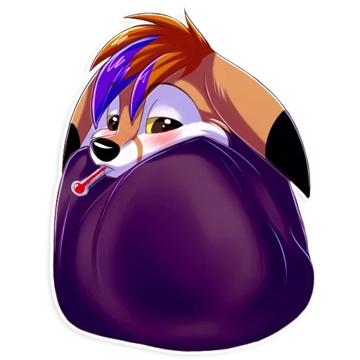 😮 Стикер «Fennec Art» для Telegram