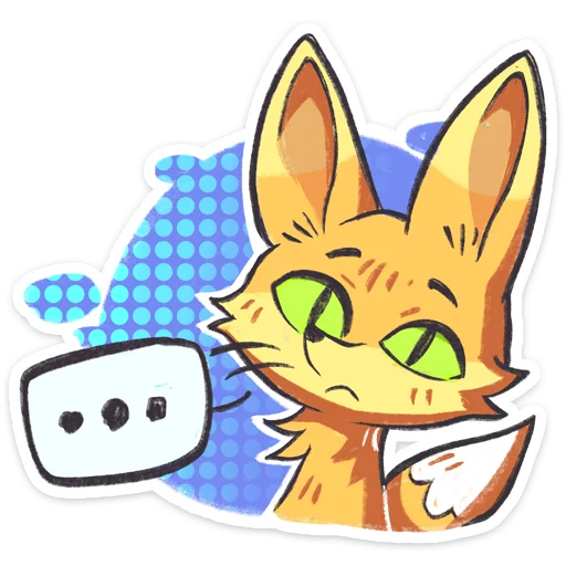 ⭐ Стикер «Фырчик» для Telegram