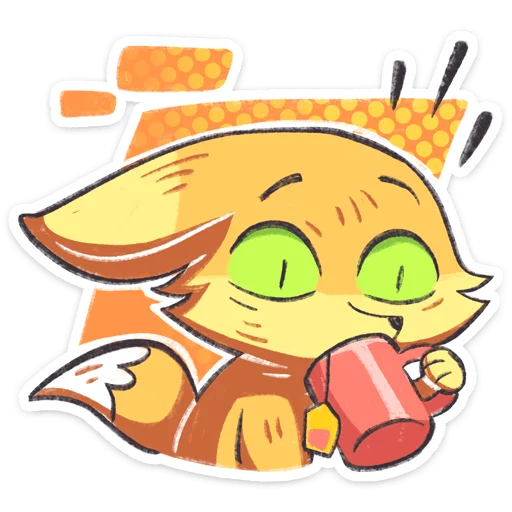 ⭐ Стикер «Фырчик» для Telegram
