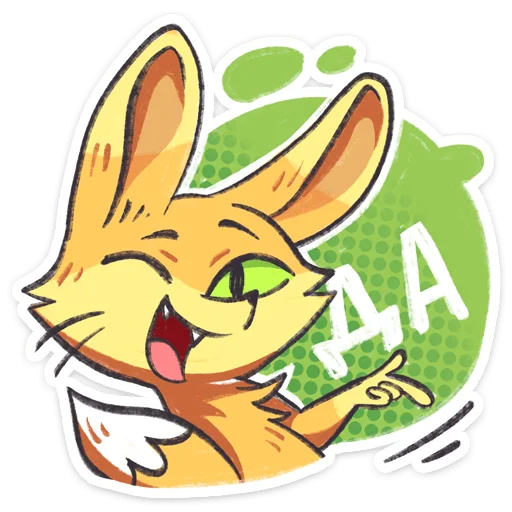 ⭐ Стикер «Фырчик» для Telegram