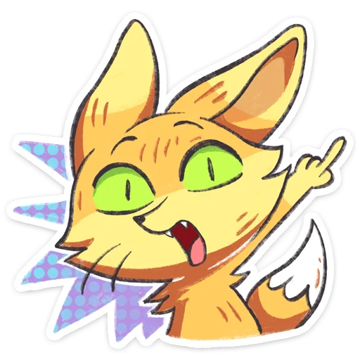 ⭐ Стикер «Фырчик» для Telegram