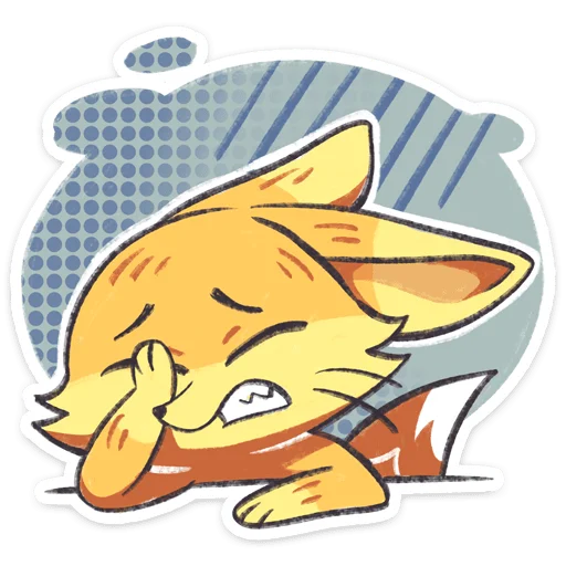 ⭐ Стикер «Фырчик» для Telegram