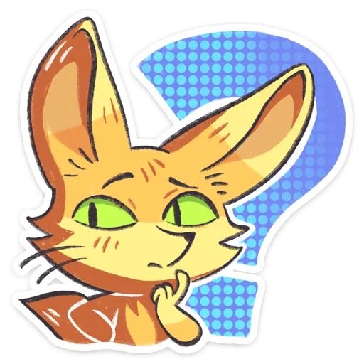 ⭐ Стикер «Фырчик» для Telegram
