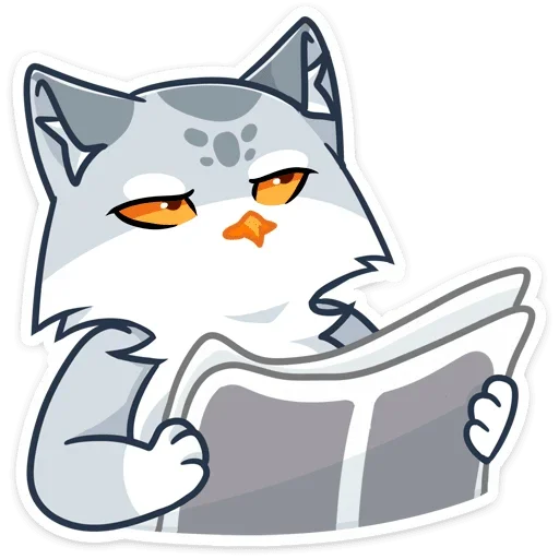 😒 Стикер «Котик или совушка? Два в одном&;» для Telegram