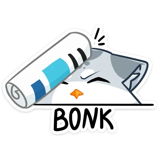 🤦‍♀ Стикер «Котик или совушка? Два в одном&;» для Telegram