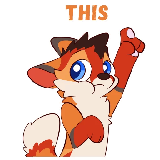 👆 Стикер «Feroxdoon-2» для Telegram