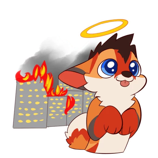 😇 Стикер «Feroxdoon-2» для Telegram