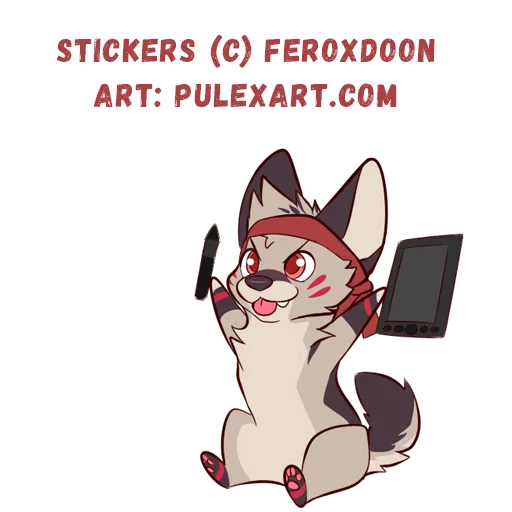 💎 Стикер «Feroxdoon-2» для Telegram