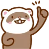 Стикер 4 Ferrets
