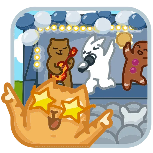 🤩 Эмодзи «Фестиваль ВКонтакте» для Telegram