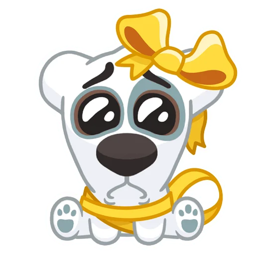 😟 Стикер «Праздничный Спотти» для Telegram