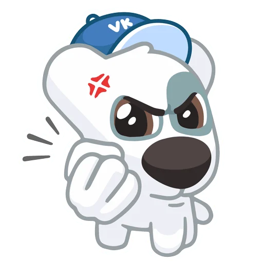 👊 Стикер «Праздничный Спотти» для Telegram