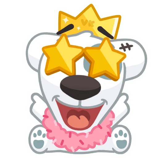🤩 Стикер «Праздничный Спотти» для Telegram