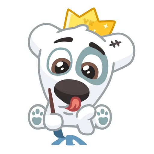 👨‍🎨 Стикер «Праздничный Спотти» для Telegram