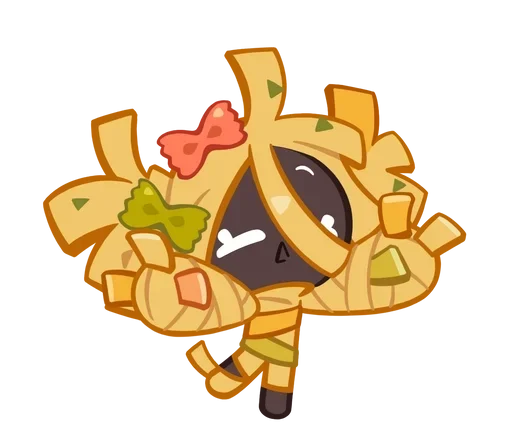 🍝 Стикер «Fettuccine Cookie» для Telegram