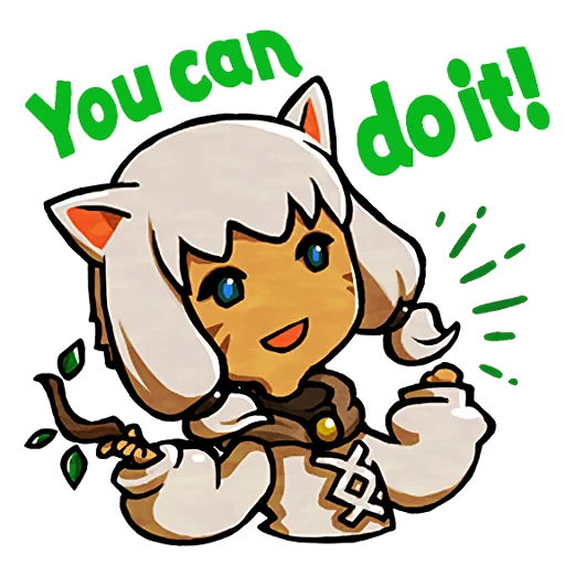 👍 Стикер «ffxiv» для Telegram
