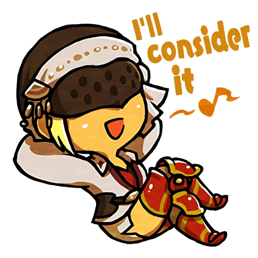 🤔 Стикер «ffxiv» для Telegram