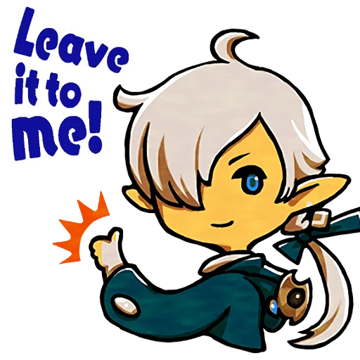 👍 Стикер «ffxiv» для Telegram