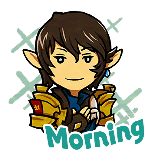 🙂 Стикер «ffxiv» для Telegram