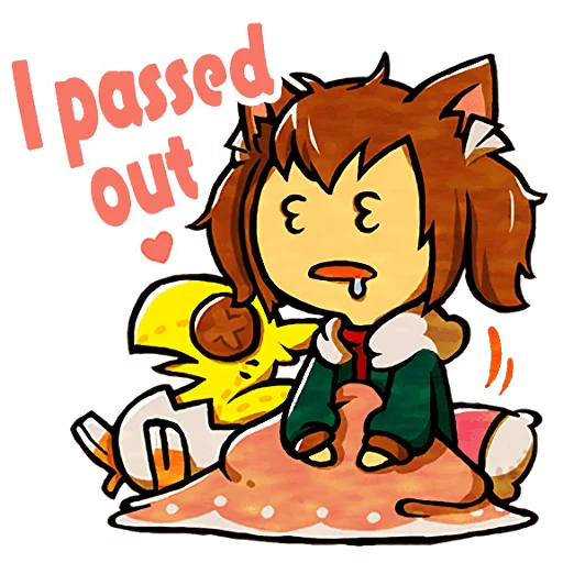 😴 Стикер «ffxiv» для Telegram