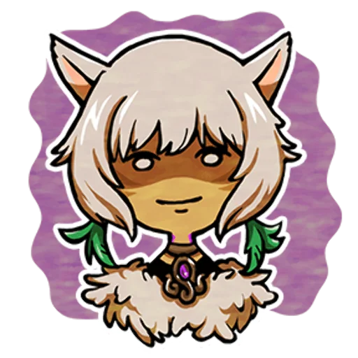🐱 Стикер «ffxiv» для Telegram